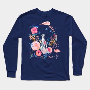 Sighthounde LOVE & FLOWER Long Sleeve T-Shirt